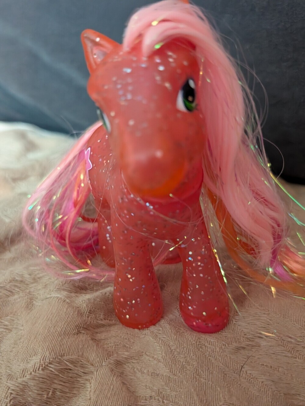 Vintage My Little Pony G3 Secret Wish Glitter Translucent 2004 Hasbro MLP - Picture 2 of 6
